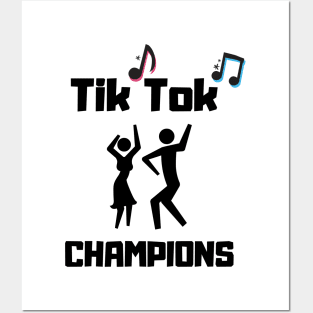 TikTok champions Posters and Art